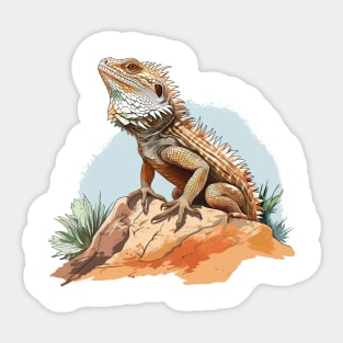 Pogona Sticker